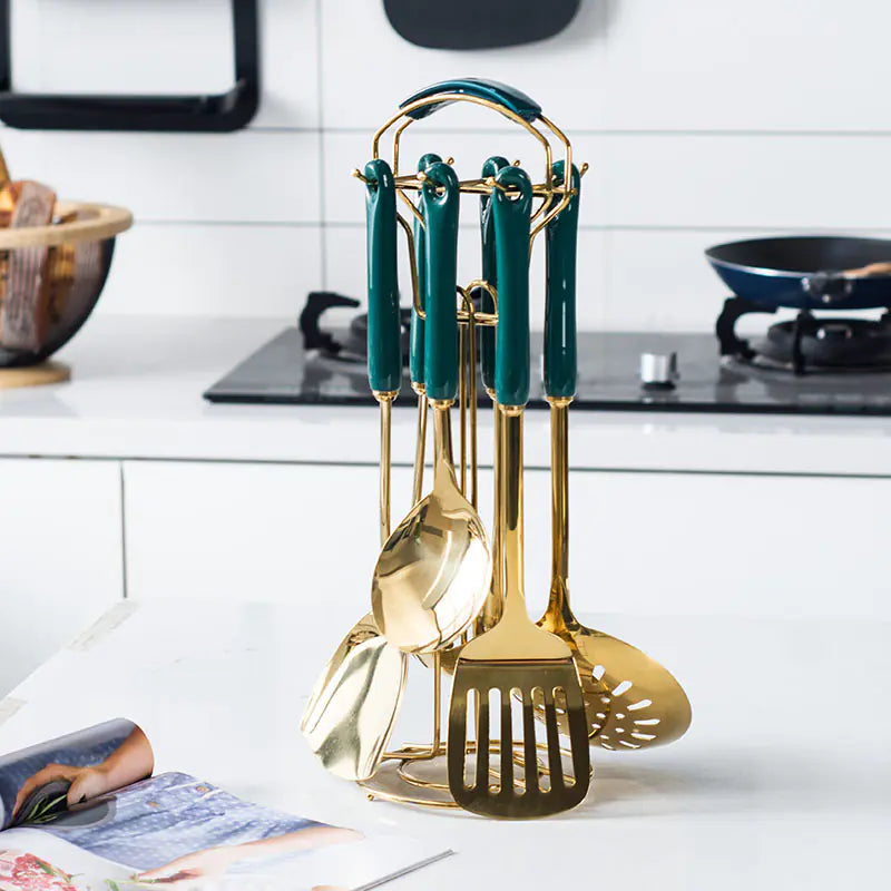 Stainless Steel Kitchen Utensil Set