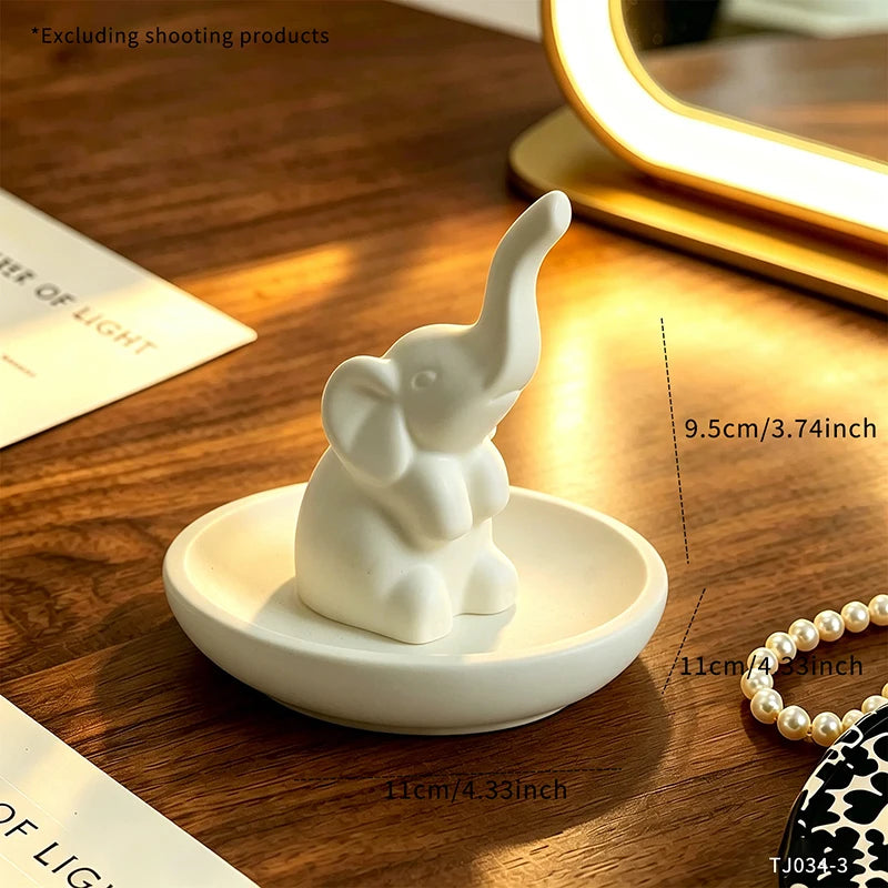 Elephant Ring Dish – Jewelry Trinket Tray