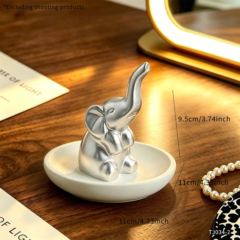 Elephant Ring Dish – Jewelry Trinket Tray