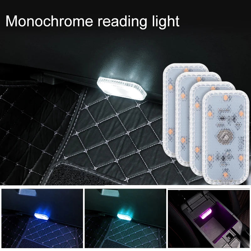 Wireless Touch LED Interior Light, USB Rechargeable (Dome, Trunk, Footwell)