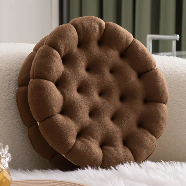 Sandwich Biscuit Plush Pillow