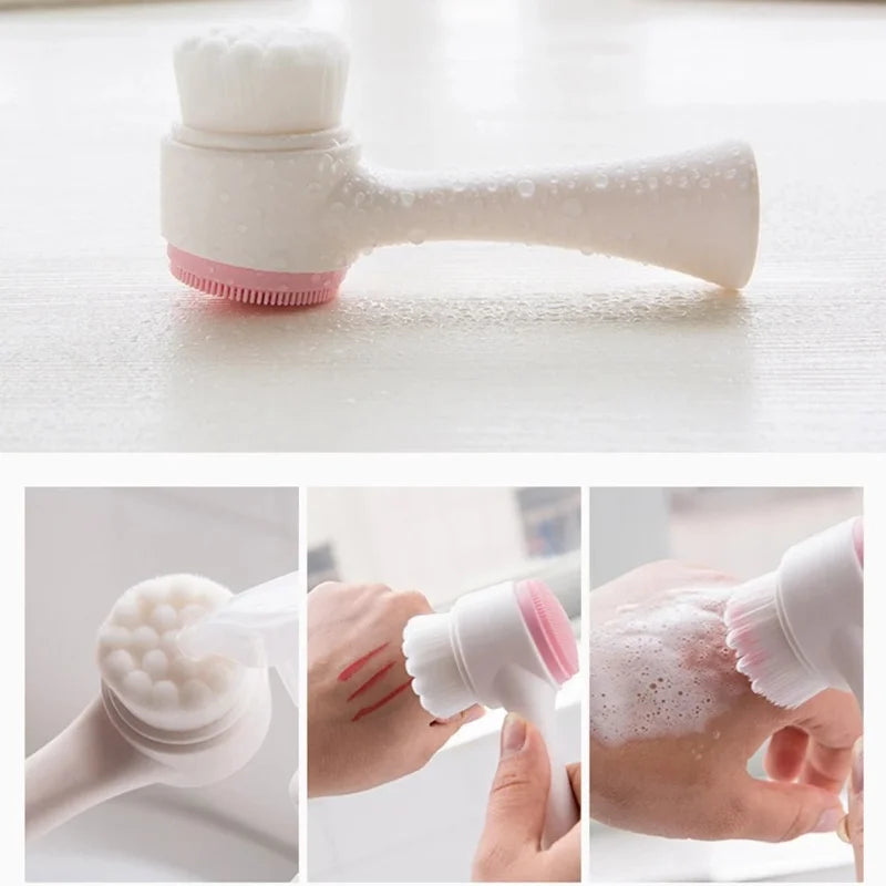 Silicone Facial Cleansing Brush close-up