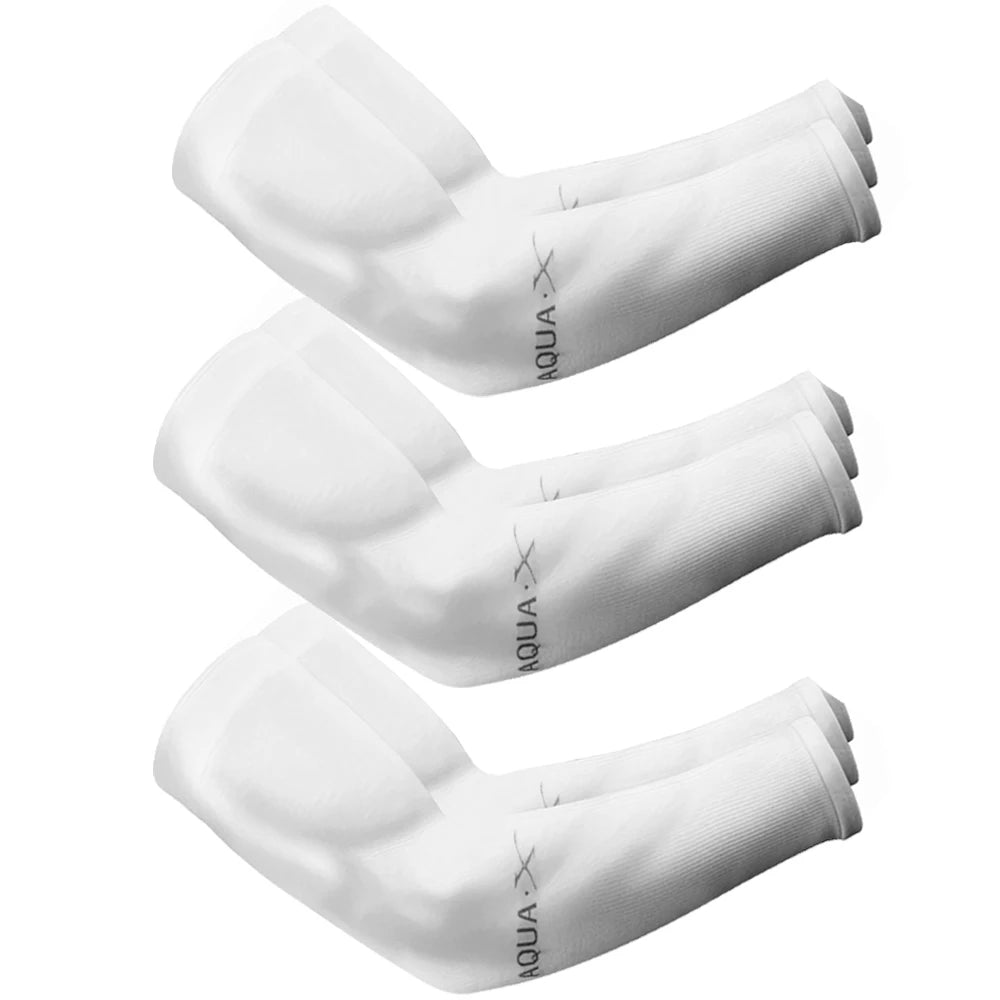 Cooling UV Arm Sleeves, 3 Pairs – Sun Protection for Driving & Outdoors