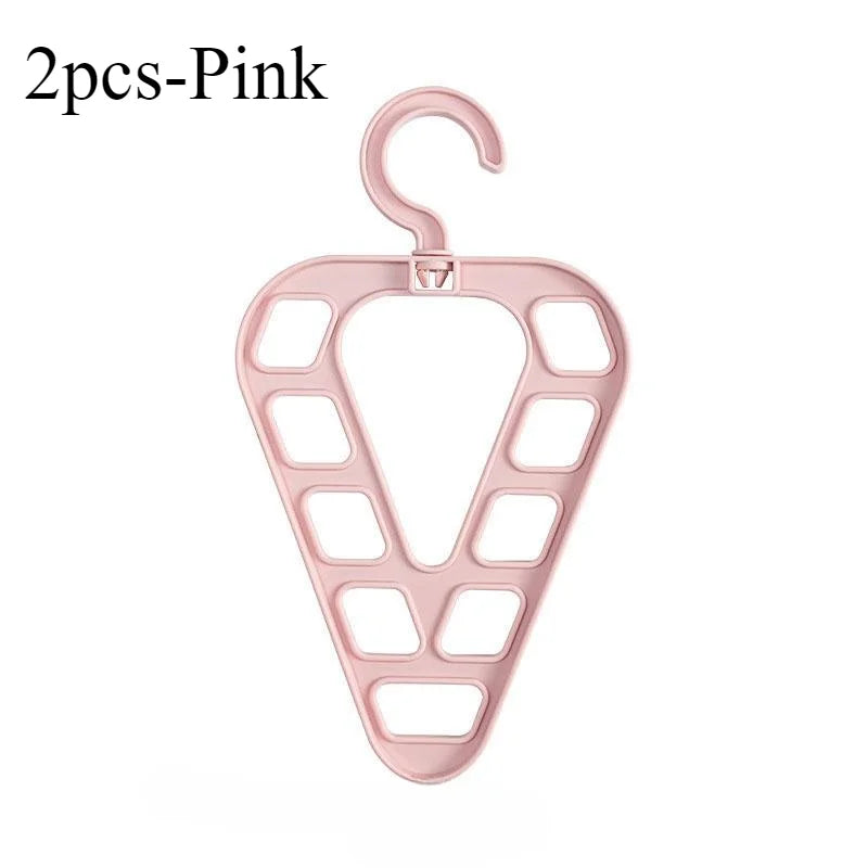 9-Slot Space-Saving Closet Hanger Organizer - Single, 2-Pack or 3-Pack