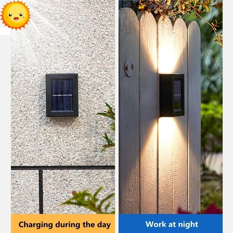 Solar LED Outdoor Wall Light