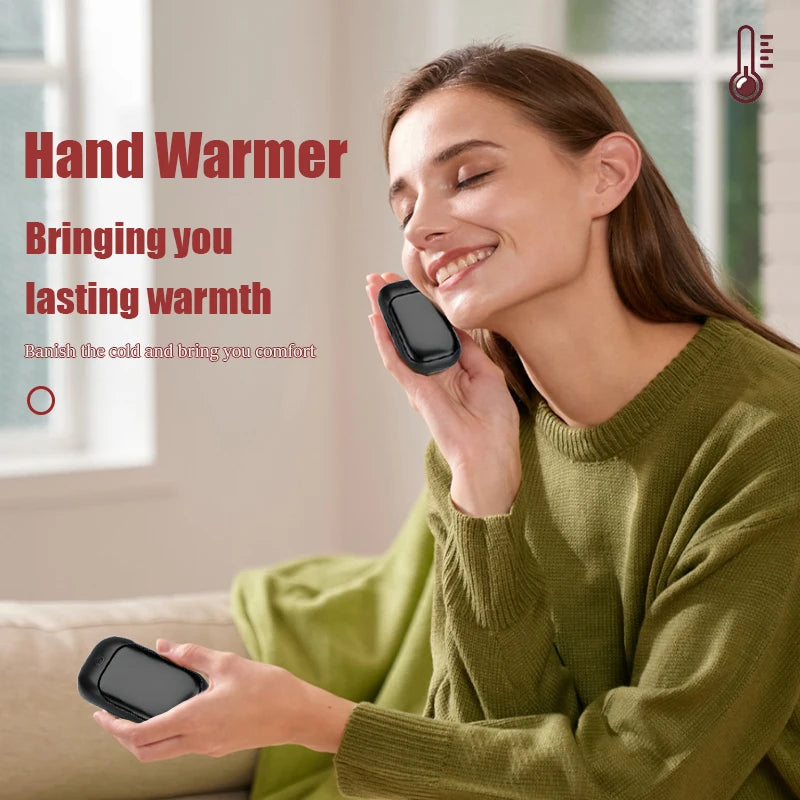 Magnetic Rechargeable Hand Warmers 2-Pack – 3 Heat Levels