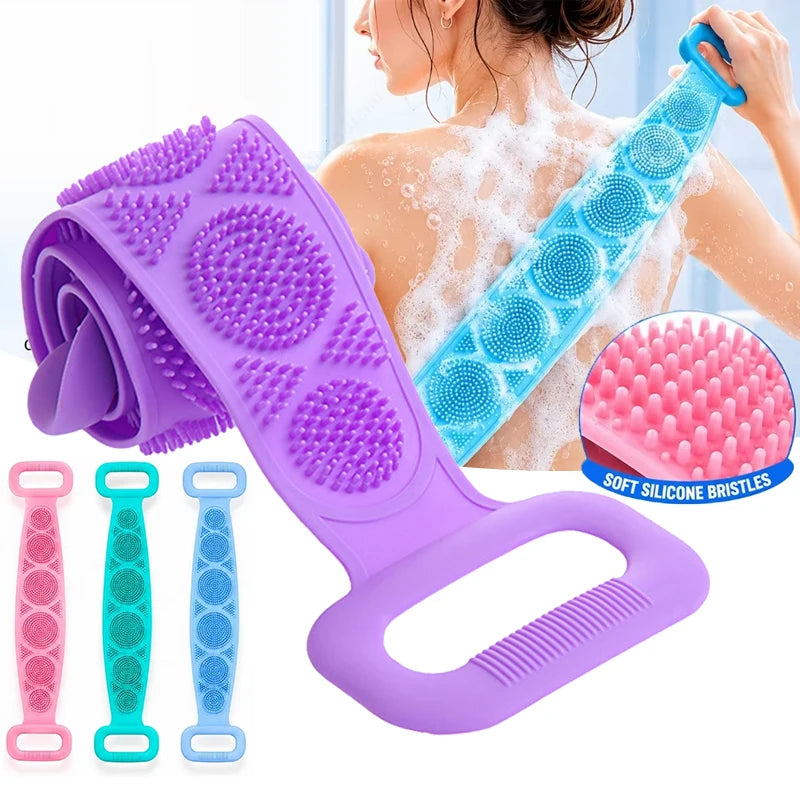 Silicone Back Scrubber Strap