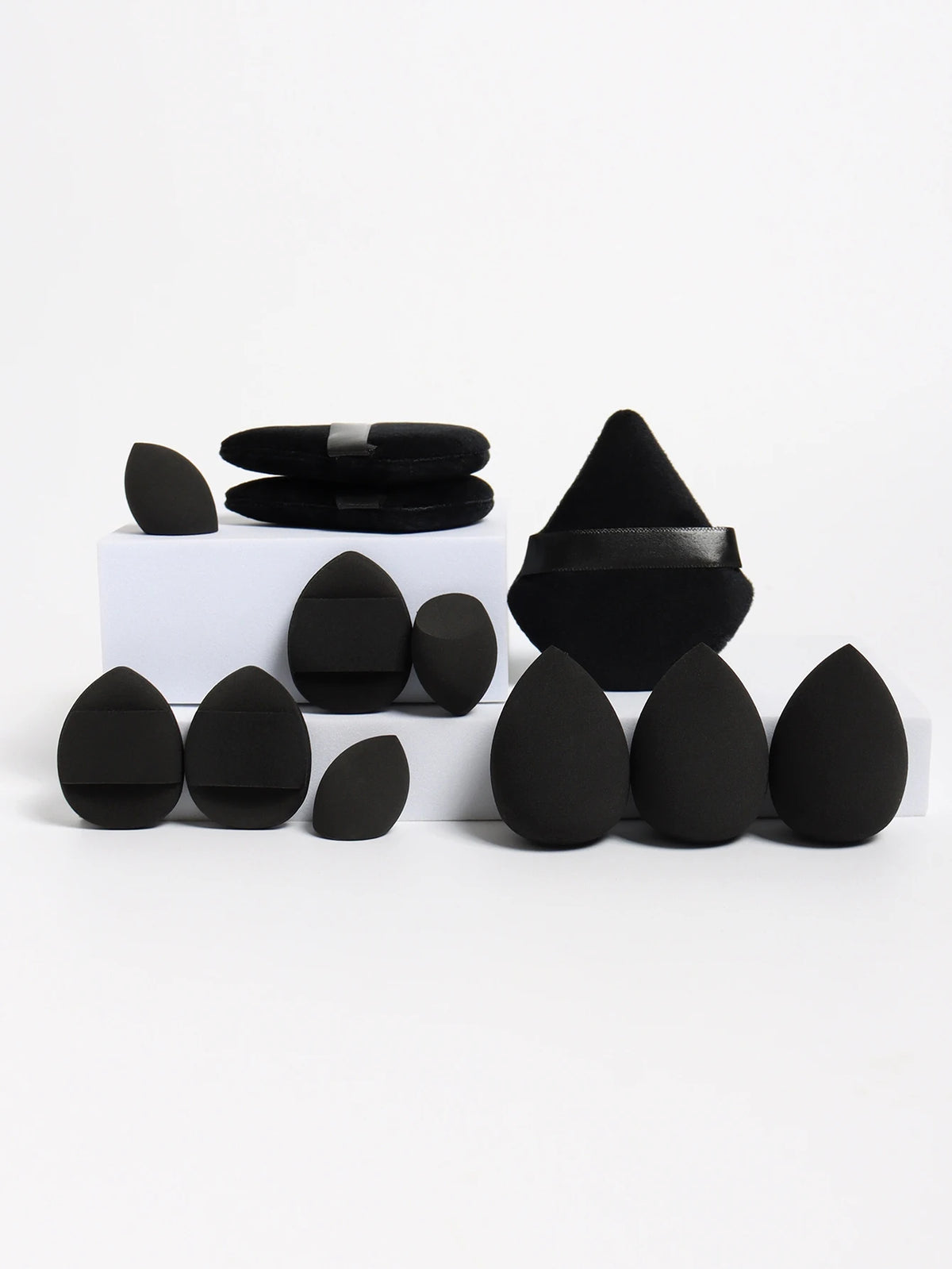12-Piece Makeup Sponge & Powder Puff Set