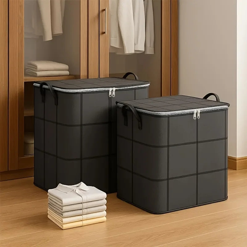 Large Foldable Clothes & Comforter Storage Bags (3-Pack)
