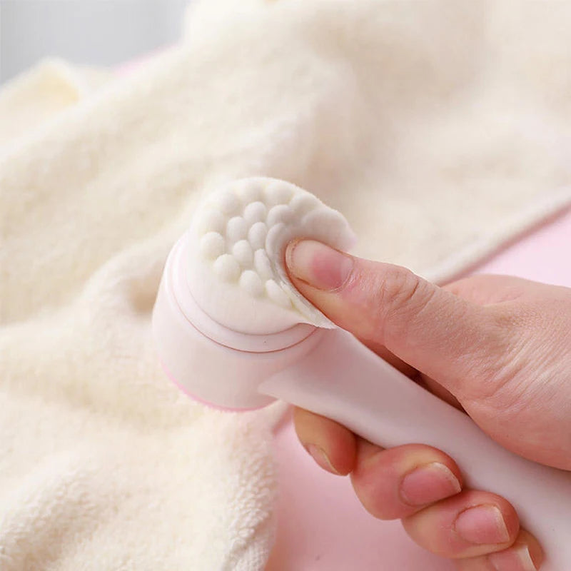 Silicone Facial Cleansing Brush how to use