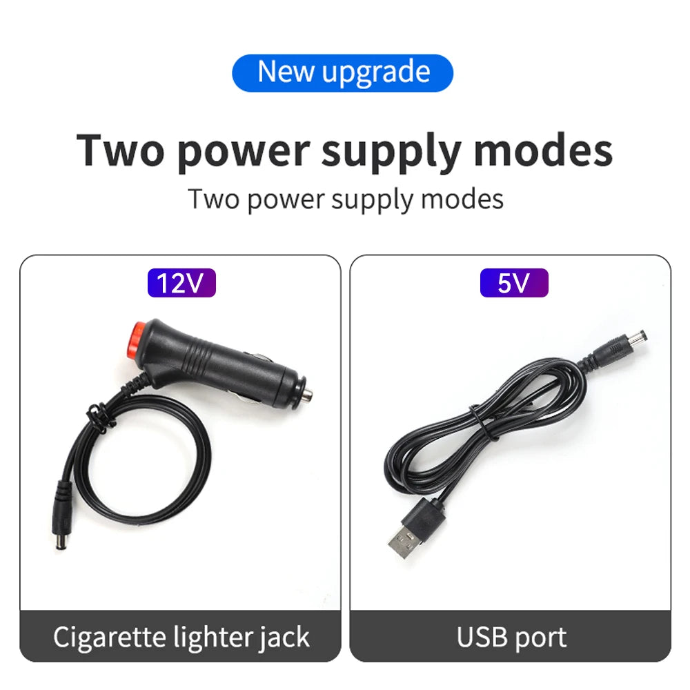 RGB Footwell Ambient Light Kit, 4 Strips with App & Remote (USB or 12V)
