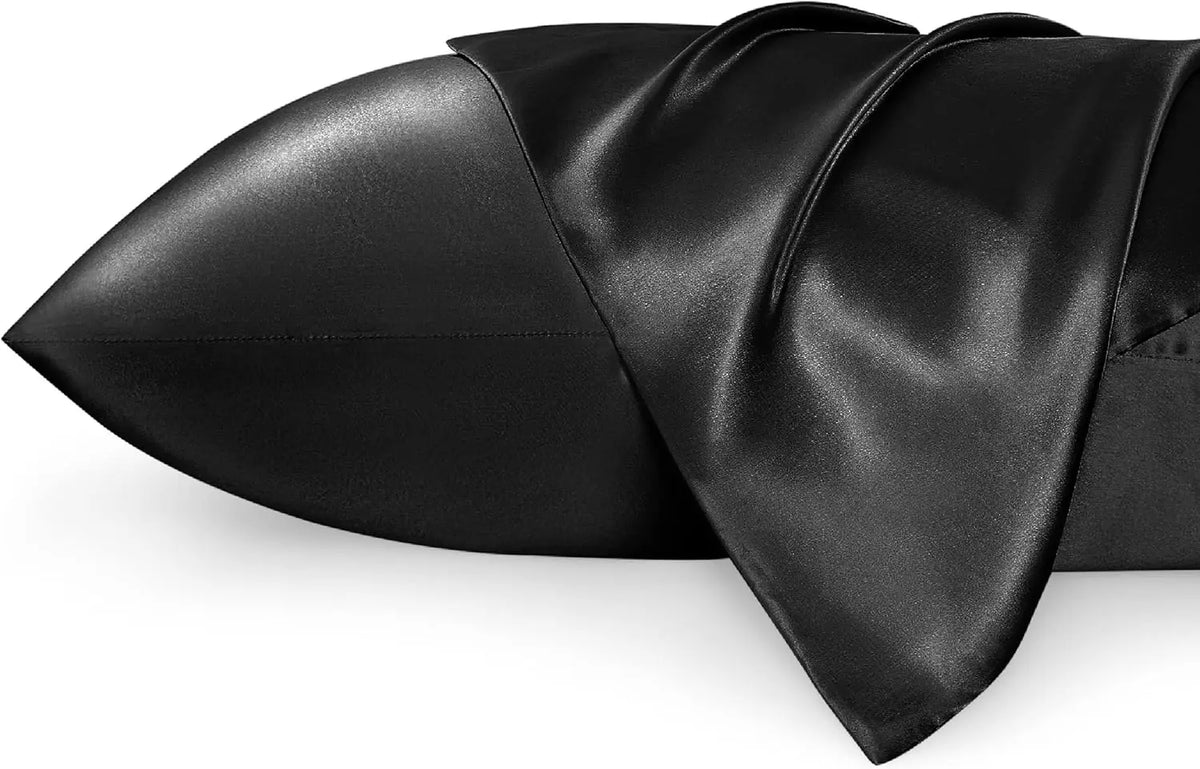 Satin Pillowcases for Hair & Skin, Set of 2 (Envelope Closure)