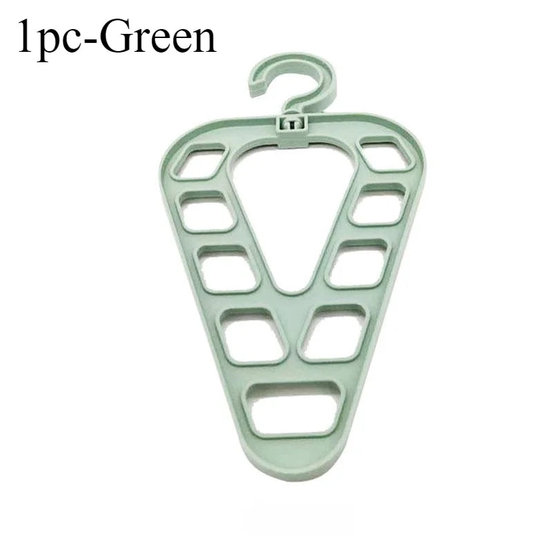 9-Slot Space-Saving Closet Hanger Organizer - Single, 2-Pack or 3-Pack
