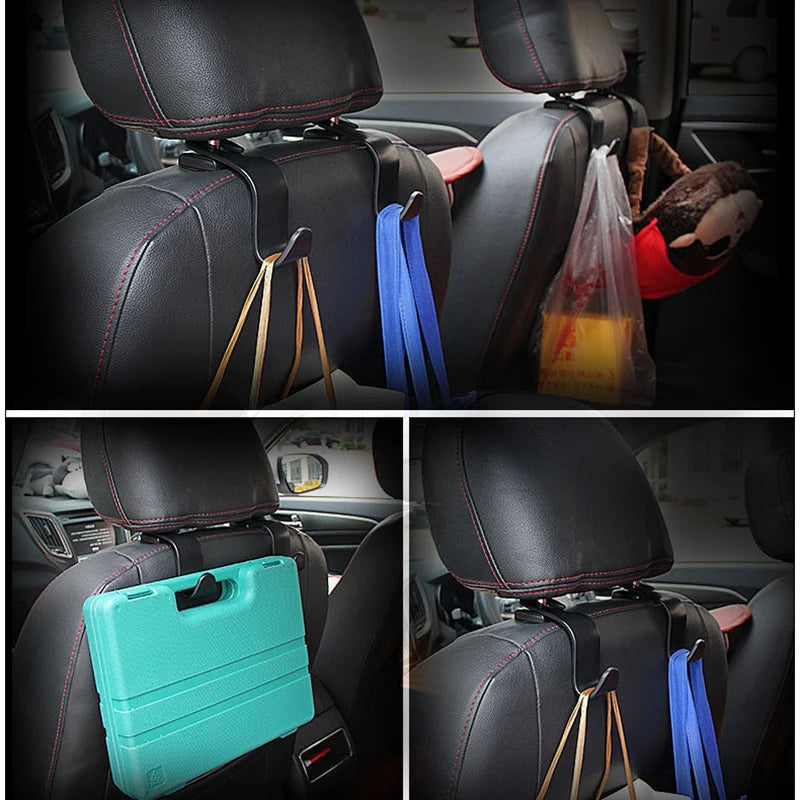 Car Headrest Hooks (10-Pack)