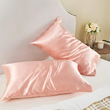 Satin Pillowcases for Hair & Skin, Set of 2 (Envelope Closure)