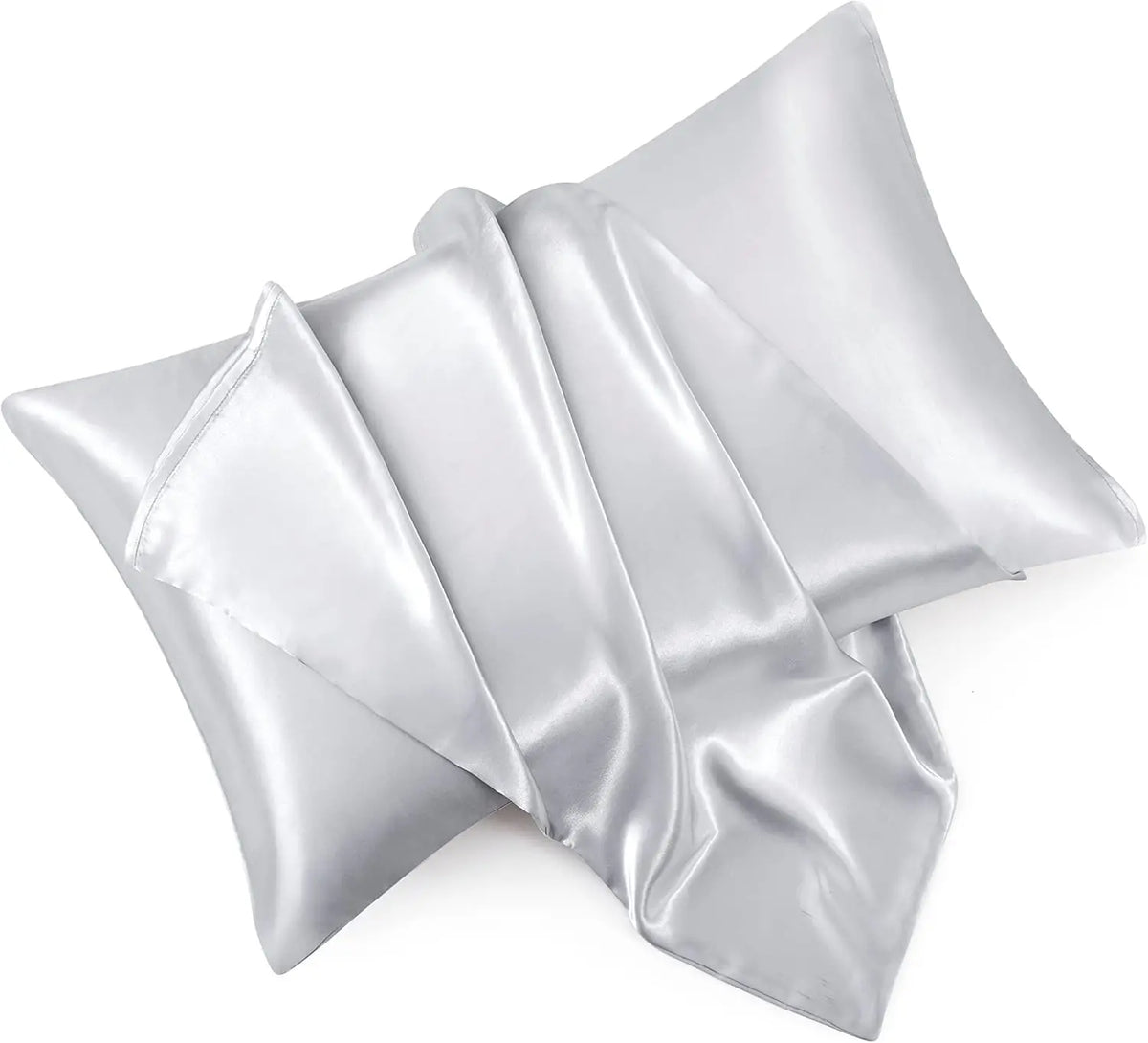 Satin Pillowcases for Hair & Skin, Set of 2 (Envelope Closure)
