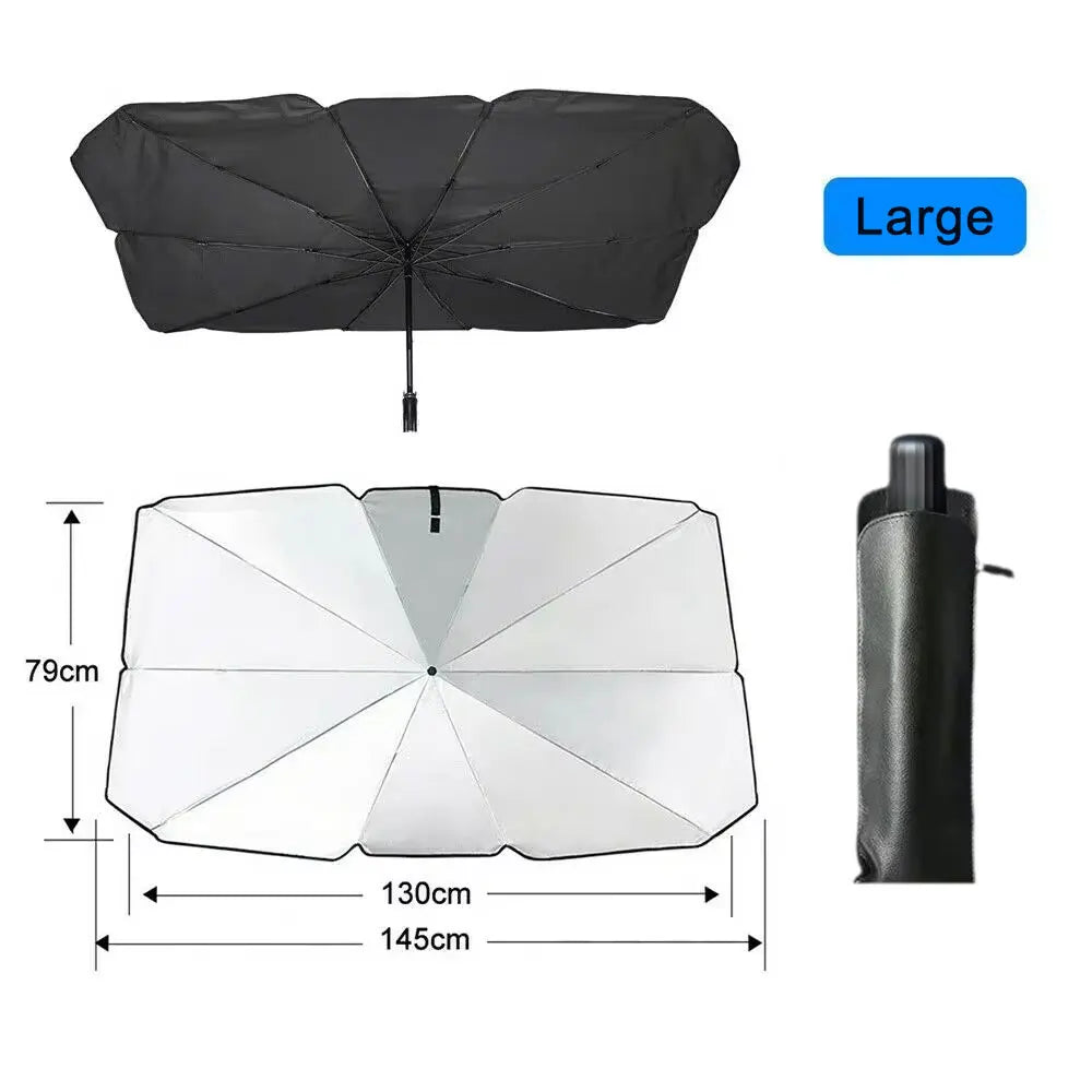 Foldable Windshield Sunshade Umbrella