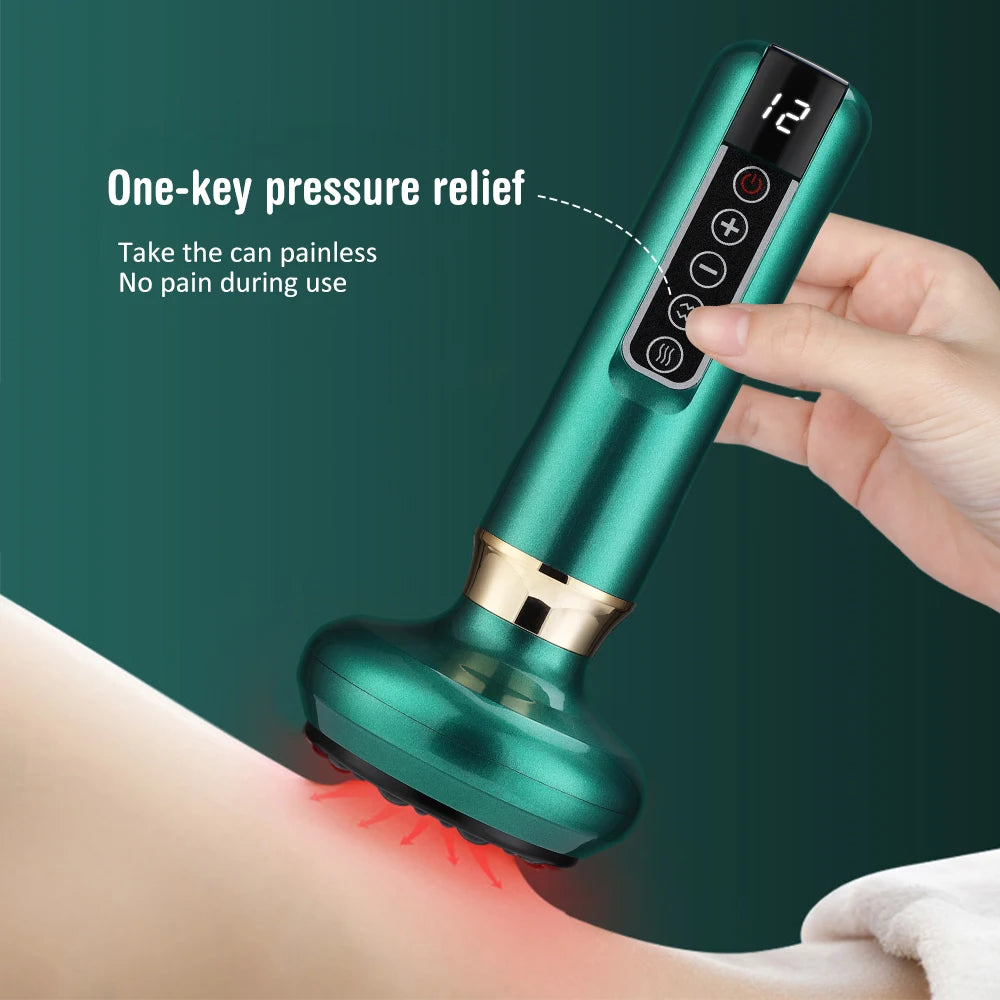Vacuum Body Massager – Adjustable Suction Self-Care Device