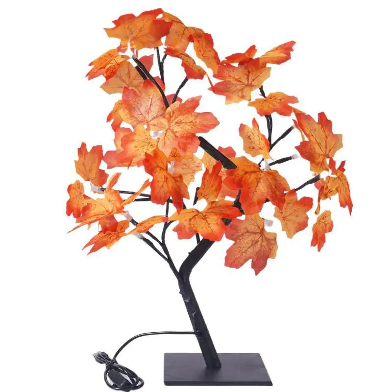 Decorative LED Tree Lamp – USB-Powered Ambient Night Light
