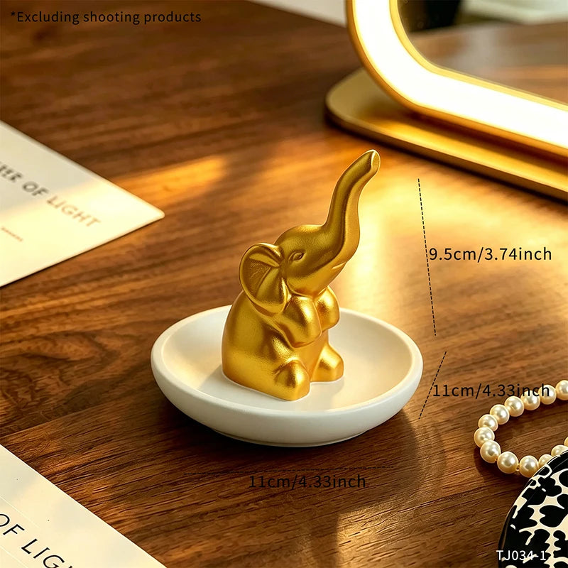 Elephant Ring Dish – Jewelry Trinket Tray