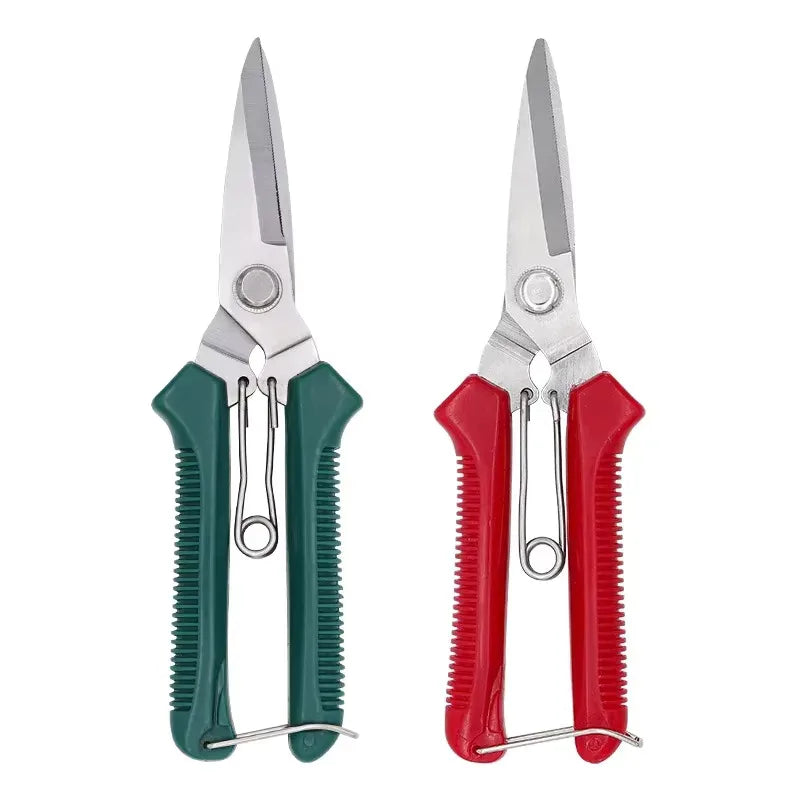 Stainless Steel Garden Pruning Shears – Sharp Precision Snips for Plants, Flowers & Bonsai