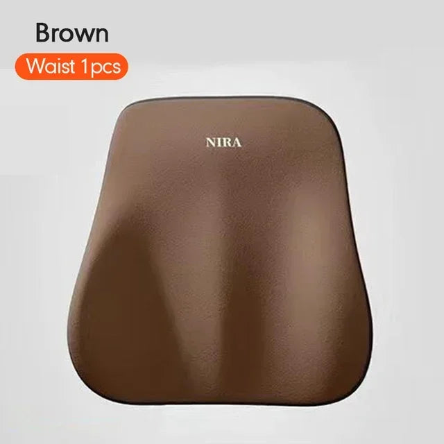 Memory Foam Car Neck Pillow & Lumbar Support