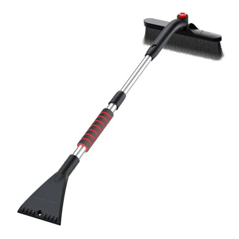 Extendable Snow Brush & Ice Scraper (26-35 in, Detachable)