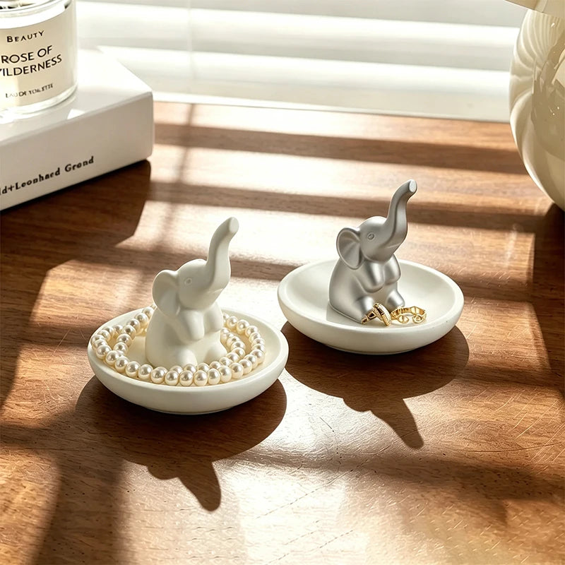 Elephant Ring Dish – Jewelry Trinket Tray