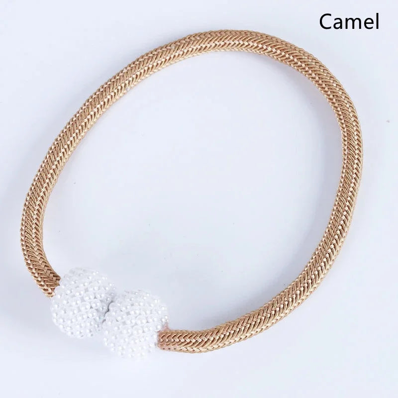 Pearl Magnetic Curtain Tiebacks - Set of 2 (1 Pair)