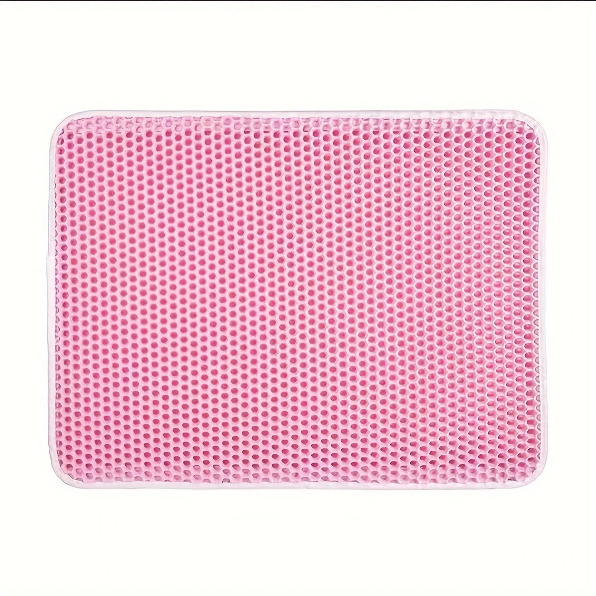 Honeycomb Double-Layer Cat Litter Mat - Waterproof Litter Trapper (1 Mat)