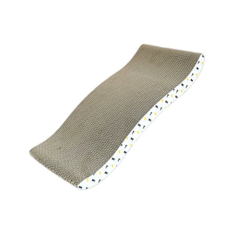 Curved Cardboard Cat Scratcher Lounge