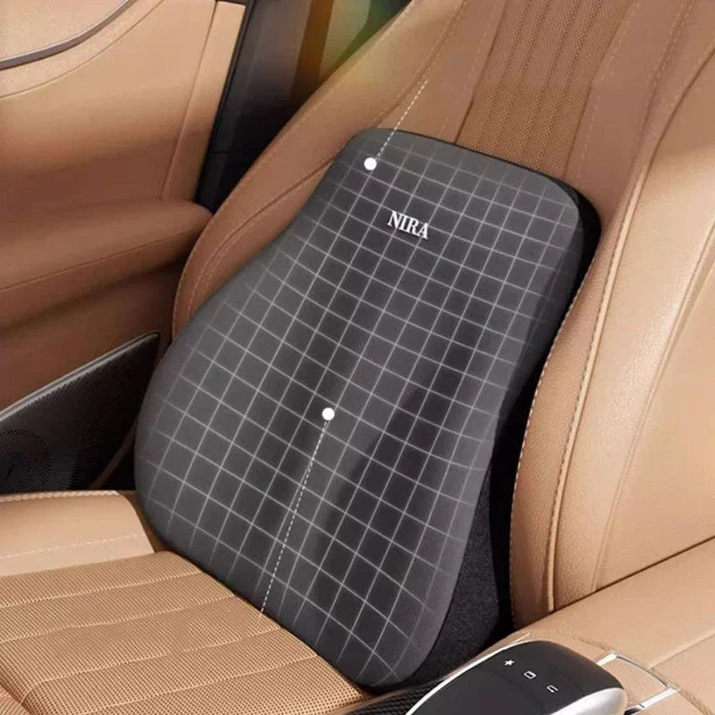 Memory Foam Car Neck Pillow & Lumbar Support