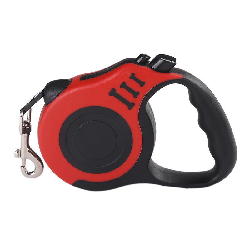 Retractable Dog Leash 10 ft – One-Button Lock