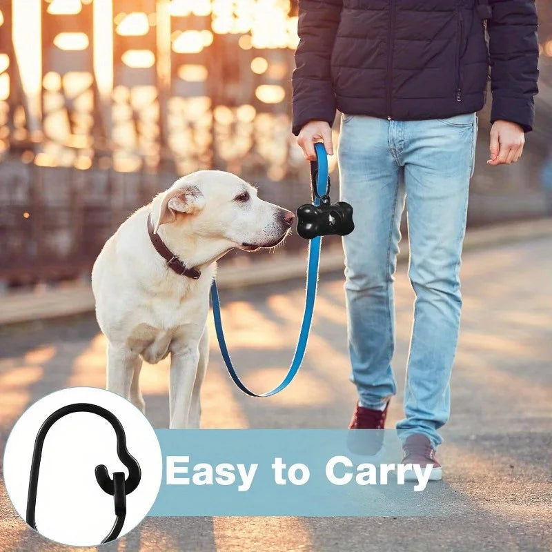 Dog Poop Bags 150 Count with Bone Dispenser