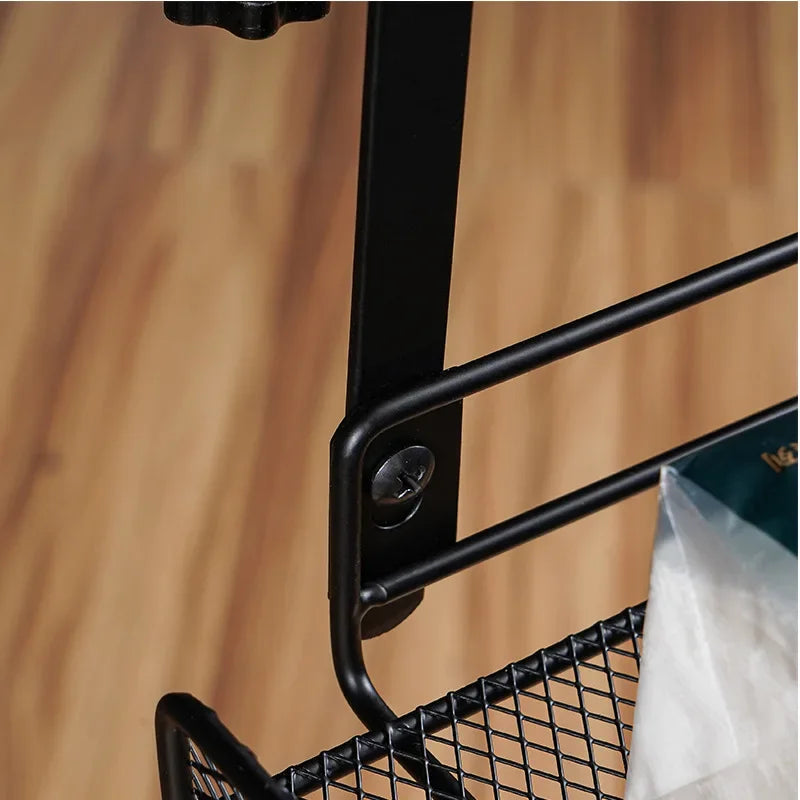 No-Drill Under-Desk Cable Tray – Clamp-On Wire Organizer