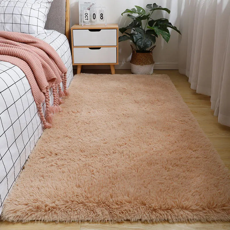 Nordic Soft Plush Area Rug – Modern Home Carpet