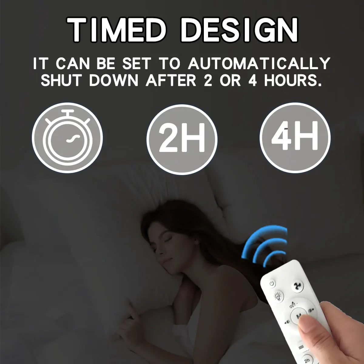 Socket Ceiling Fan with LED Light & Remote – Screws Into a Standard Bulb Socket