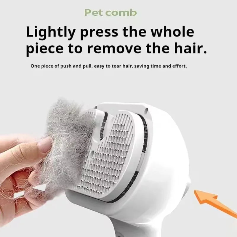 Steam Pet Grooming Brush