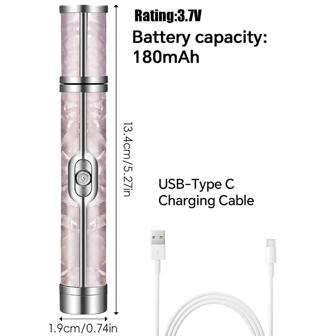 Cordless Rechargeable Electric Nail File Kit (USB-C)