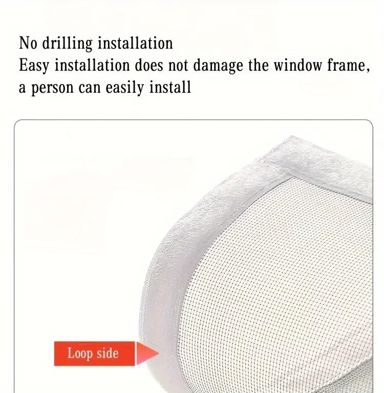 Magnetic Screen Door – Hands-Free Self-Closing Mesh Curtain