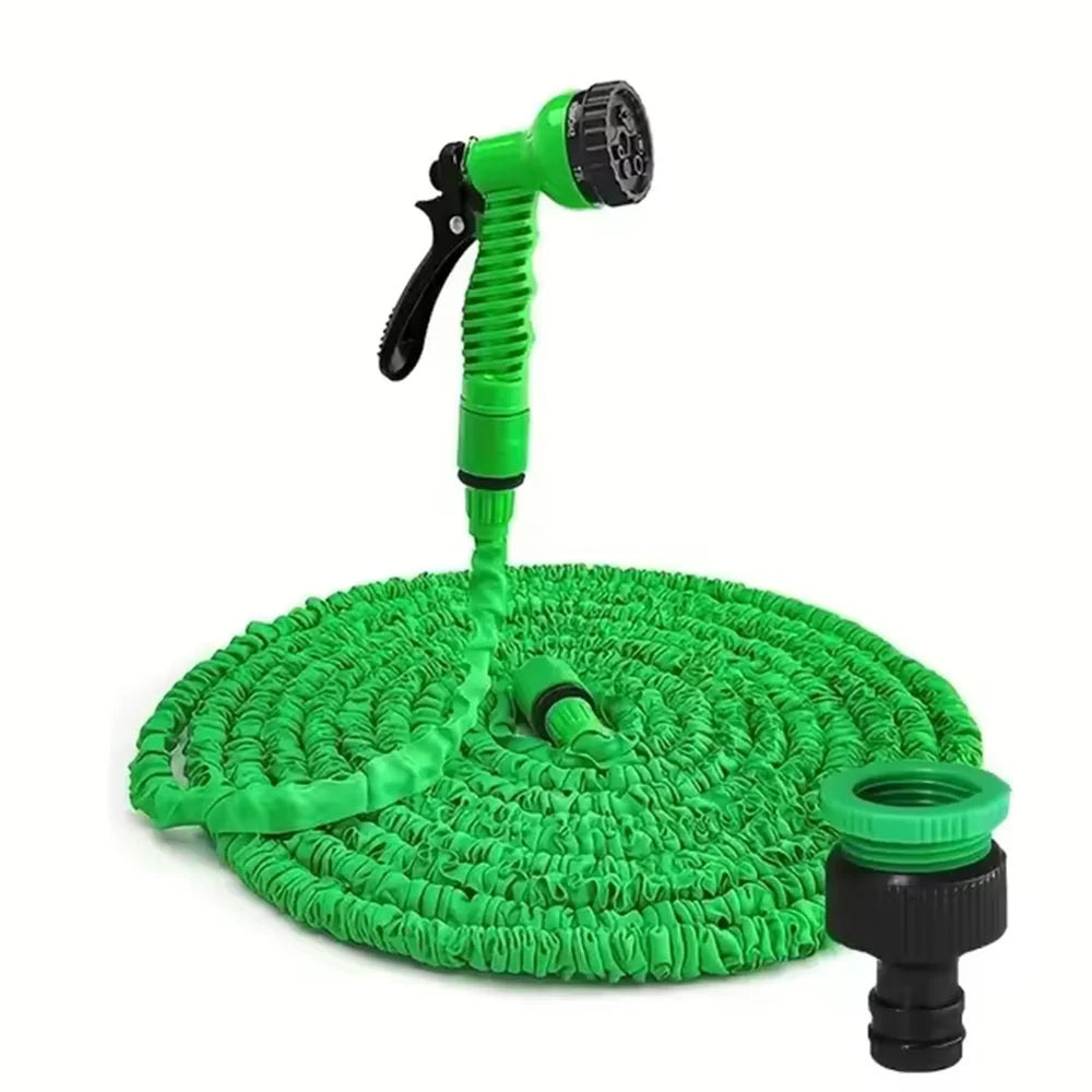 Expandable Garden Hose with 7-Pattern Spray Nozzle