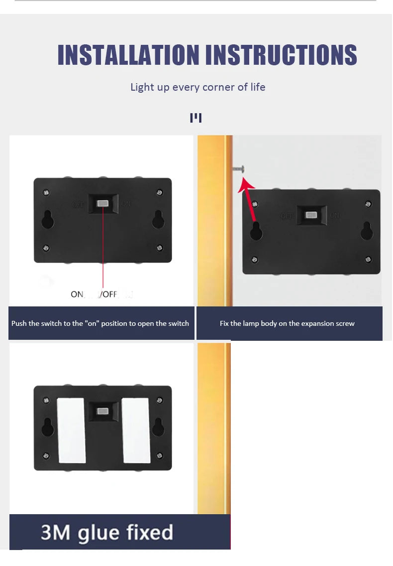 Solar LED Outdoor Wall Light