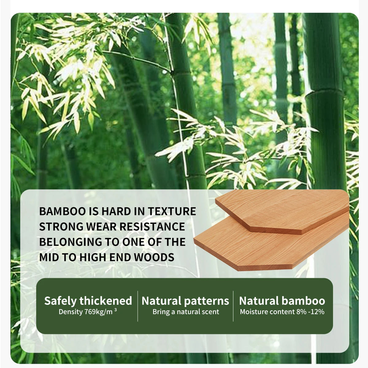 Folding Bamboo Portable Side Table