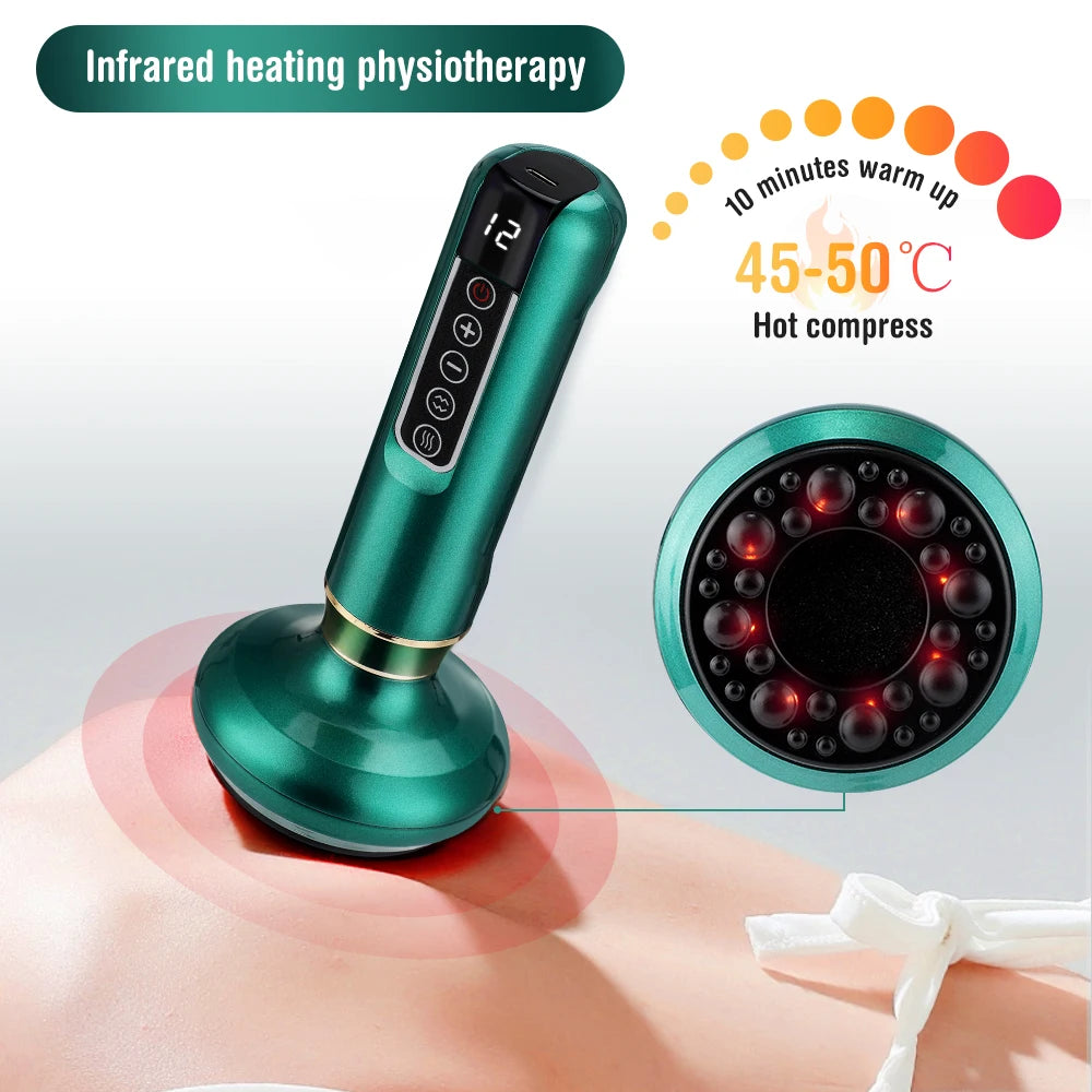 Vacuum Body Massager – Adjustable Suction Self-Care Device