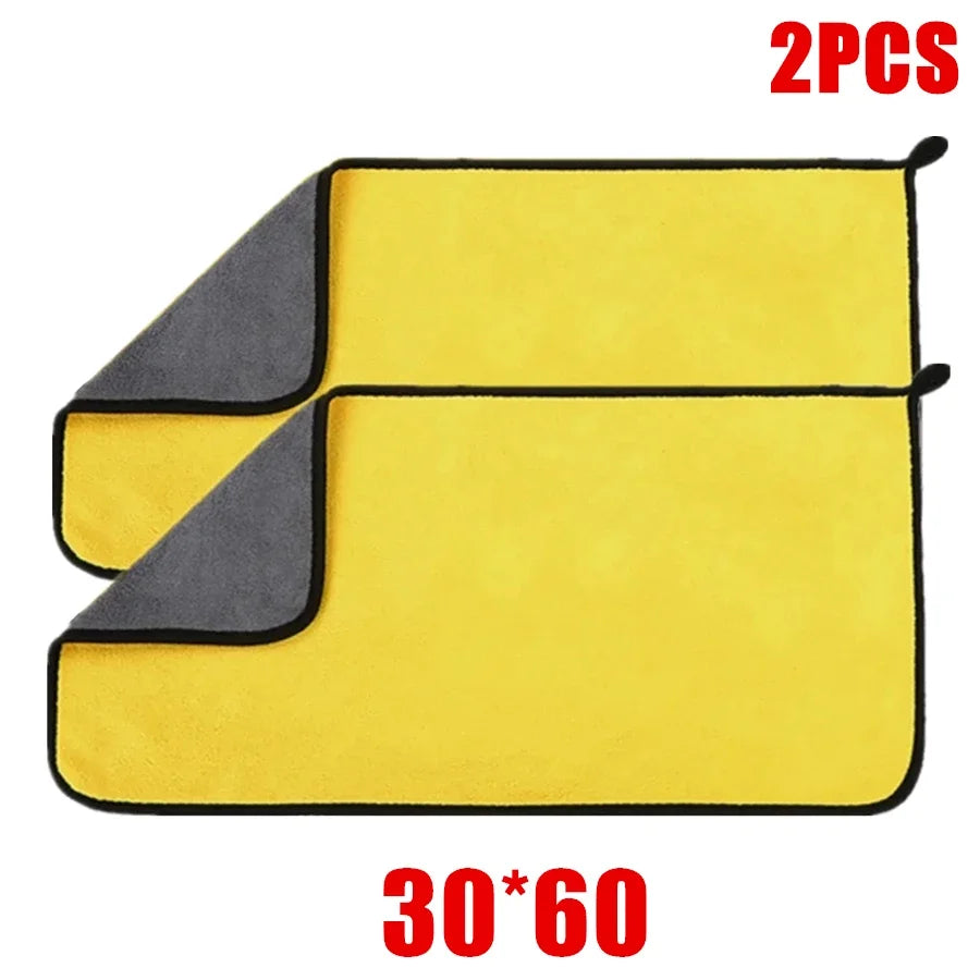 Plush Microfiber Car Detailing Towels
