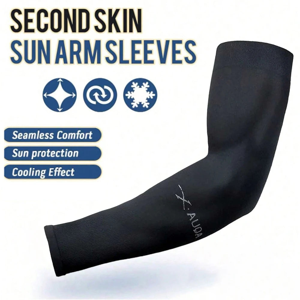 Cooling UV Arm Sleeves, 3 Pairs – Sun Protection for Driving & Outdoors