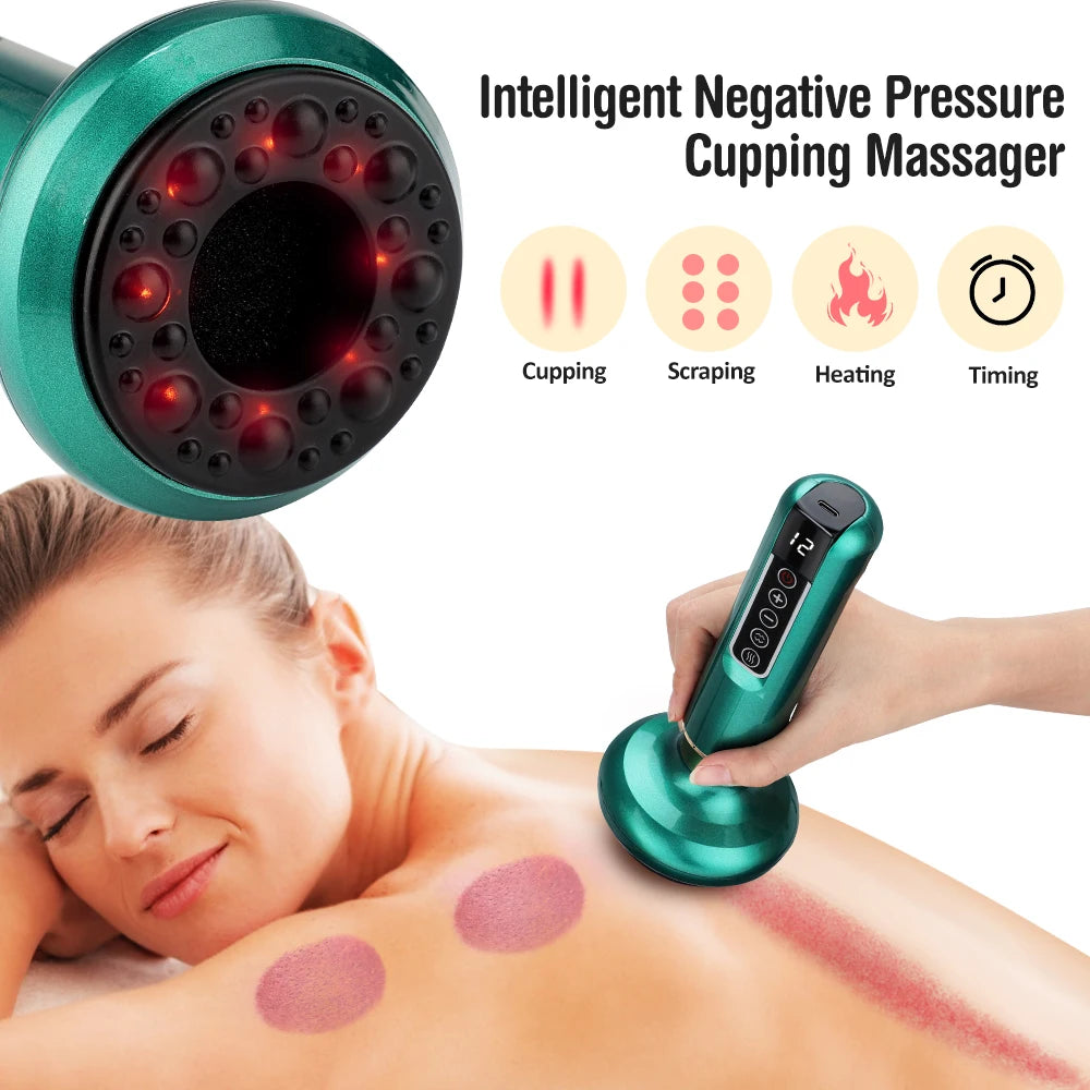 Vacuum Body Massager – Adjustable Suction Self-Care Device