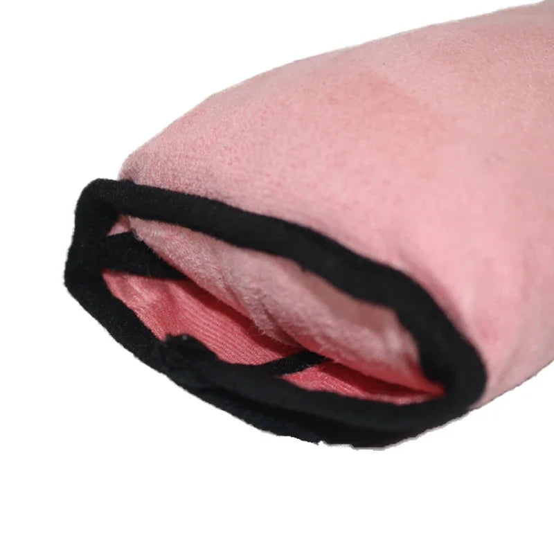 Kids Seat Belt Pillow - Soft Plush Shoulder Strap Cushion (1 Pillow)