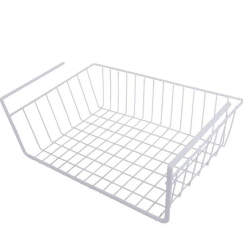 Under-Shelf Hanging Wire Storage Basket