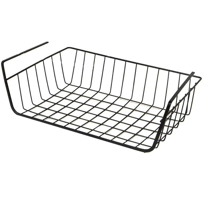 Under-Shelf Hanging Wire Storage Basket